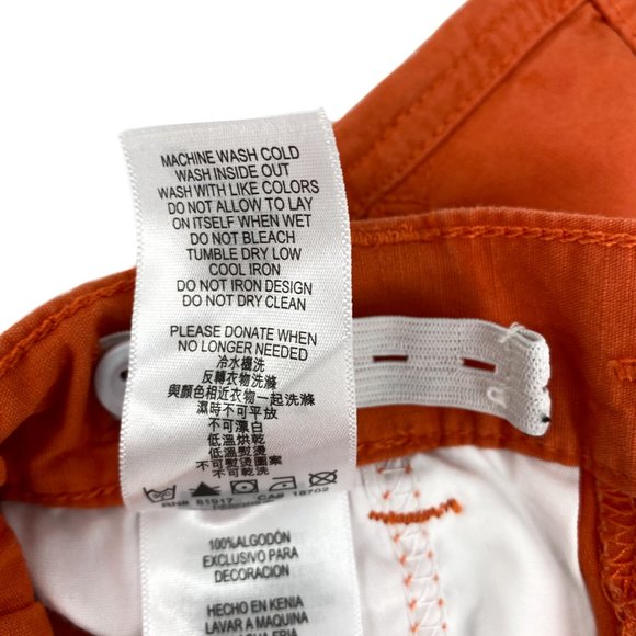 LEVI'S San Francisco Orange Cargo Pocket Shorts LVBA-492 - Picture 14 of 16